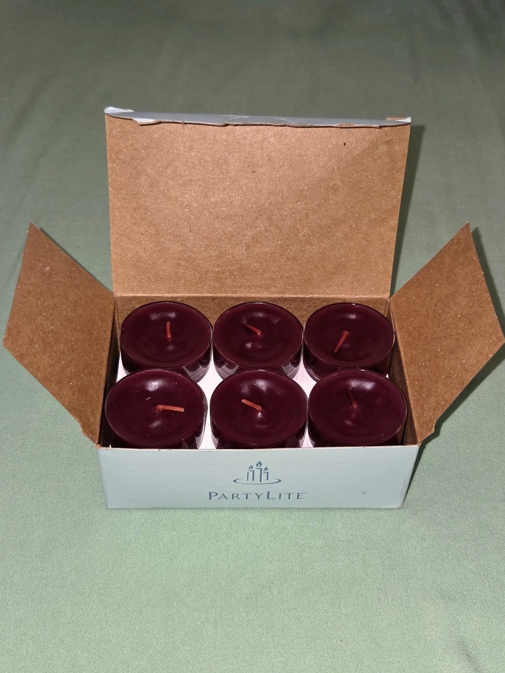 PartyLite Mulberry Tea Lights - Set of 12